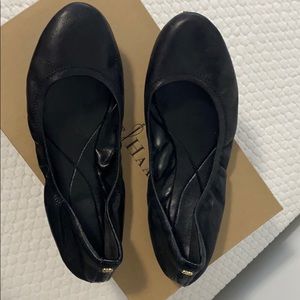 Cole Haan Black Leather Flats